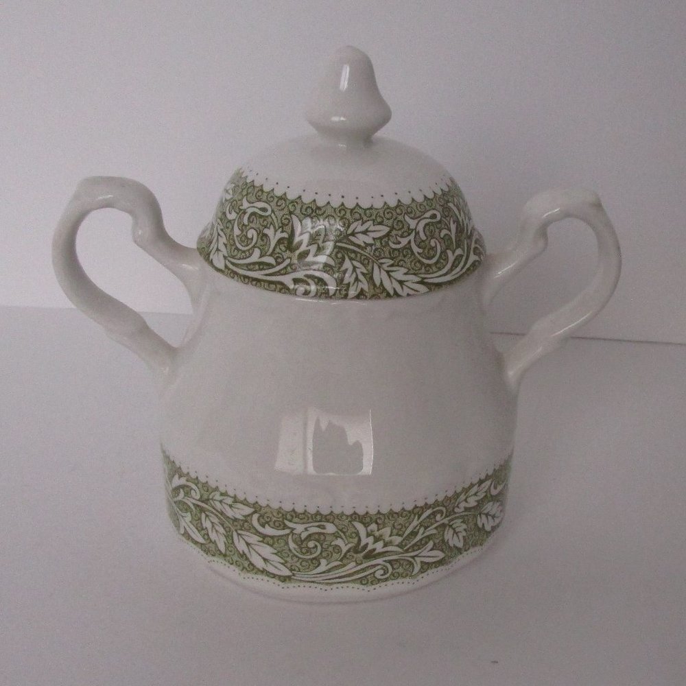 J&G Meakin England sugar bowl